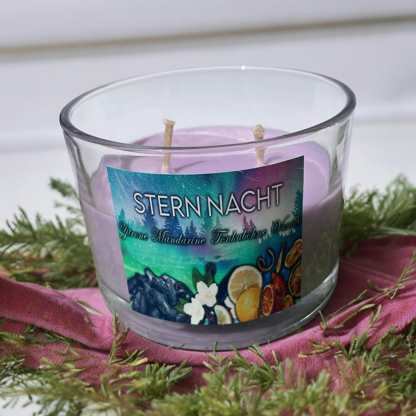 Premium Duftkerze "Sternnacht"  320g | Furand Candle | Handmade