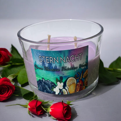 Premium Duftkerze "Sternnacht"  320g | Furand Candle | Handmade